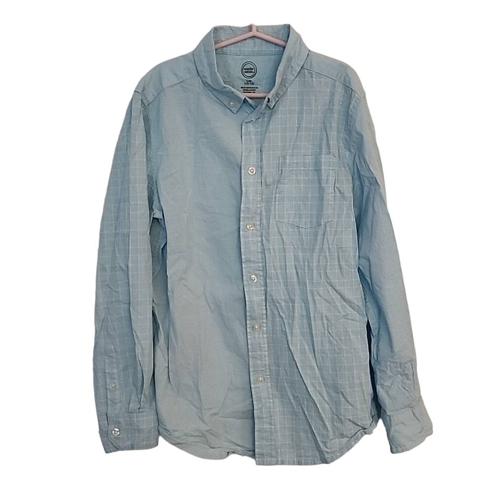 Wonder Nation Light Blue Buttondown